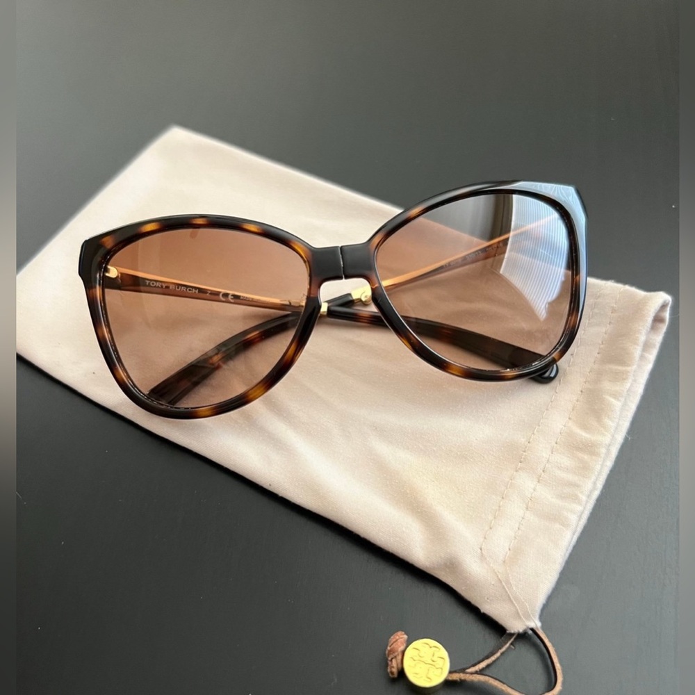 Tory Burch Tortoise Shell Sunglasses